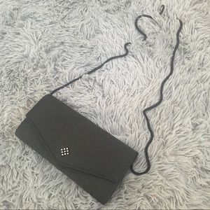 Black evening bag with diamond rhinestone …